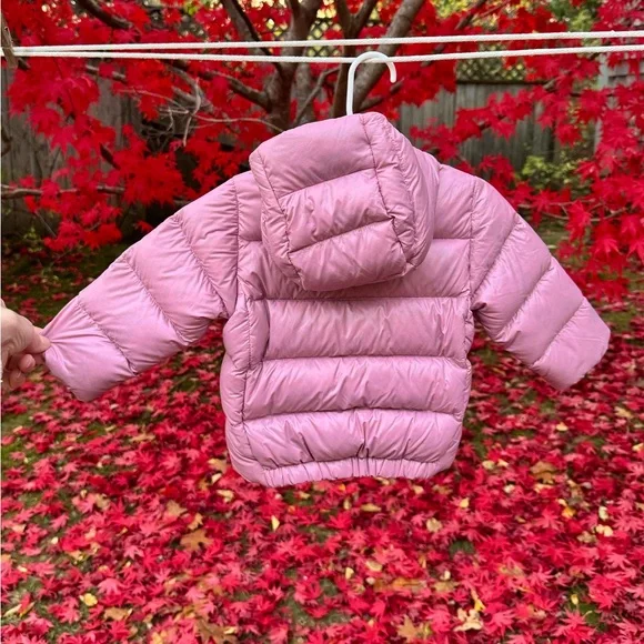 Patagonia BABY HI-LOFT DOWN SWEATER HOODY COAT - Picture 5 of 6